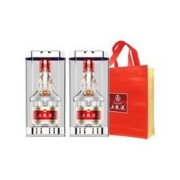 88VIP：WULIANGYE 五粮液 普五 第七代 52%vol 浓香型白酒 500ml*2瓶 双支装