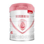 贝因美(Beingmate) 爱加儿童配方奶粉4段(3-6岁幼童适用) 800g 特含珍稀乳铁蛋白儿童奶粉