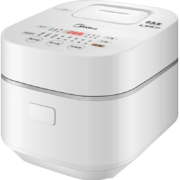 美的（Midea）电饭煲电饭锅3L 2-6人智能家电触控家用 IH加热 精钢厚釜内胆智能 一键柴火饭 白色WHS30C96