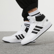20点开始：adidas 阿迪达斯 HOOPS 2.0 MID 男士运动休闲鞋 FY8617