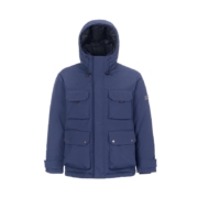 冬季新品黑冰男款城市户外工装鹅绒连帽羽绒服600蓬宽松版6561M