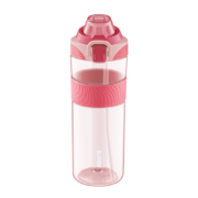 苏泊尔 SUPOR 儿童通用冷水塑料杯BB杯JOY吸管BB杯600ml.炫彩粉 KC60GZ20