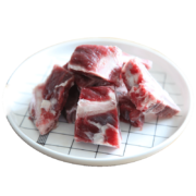 天莱香牛 国产新疆褐牛 有机牛脊骨500g 谷饲 排酸48h+  生鲜冷冻牛肉