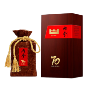 【酒鬼官方】酒鬼酒 内参70纪念酒 52度500ml 礼盒装单瓶  馥郁香型白酒