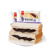 泓一   紫米奶酪夹心面包 500g/箱