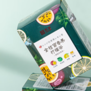 贡苑 冻干水果茶 金桔柠檬百香果茶盒装100g*2