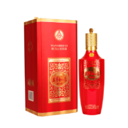 五粮液股份 万事如意 喜如意 浓香型白酒 52度 500ml 单瓶装