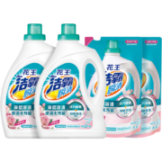 花王洁霸 ATTACK 瞬清无磷洗衣液（玫瑰花香）14斤JOY特供箱装 2kg*2+1.5kg*2