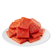 卫龙 辣条休闲零食亲嘴烧麦辣鸡汁味480g/盒素肉大刀肉辣片怀旧小吃