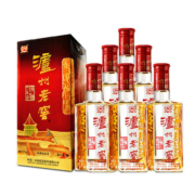 20点开始、88VIP：泸州老窖 六年窖头曲52度 浓香型 白酒  500mL*6瓶/箱