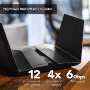 NETGEAR 网件 RAX120 WiFi6 AX6000M 5G双频千兆四核无线路由器