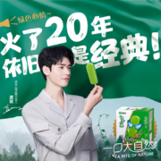 蒙牛冰淇淋绿色心情雪糕绿莎莎绿豆70g*8支冰激凌棒冰冷饮冰棒