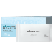 概率券：Winner 稳健 医用外科口罩 纸袋独立包装 30只/盒 *4件
