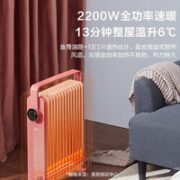 Midea 美的 HYX22K 电油汀取暖器￥249.00 6.2折