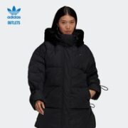 adidas 阿迪达斯 三叶草 女子白鸭绒羽绒服 GU1782