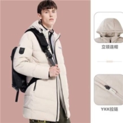 骆驼 户外男女款羽绒服 中长工装经典款外套