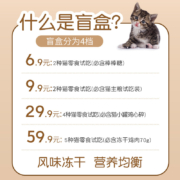 【猫零食盲盒】朗诺冻干猫咪零食成猫营养猫咪食品宠物肉干