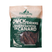 Meatyway 出口欧美爵宴狗狗零食 宠物鸭肉干 成幼犬通用狗狗磨牙训练肉条 鸭肉干908g