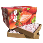 PLUS会员：大凉山奶油草莓 1斤一级大果(单果20g起)*3件