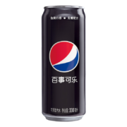 百事可乐 无糖黑罐 Pepsi 碳酸饮料 细长罐 330ml*24罐 整箱装（王者荣耀/常规包装随机发货 ）百事出品