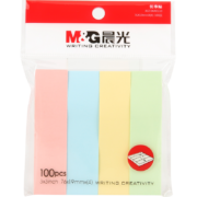 晨光 M&G  4色便利贴  76*19mm  4条装 YS-13 400张