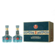 京东特价APP： 五粮液国杯 52度白酒礼盒 国杯500ml*2瓶礼盒装