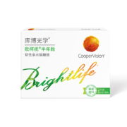 库博光学（coopervision）欧柯视进口透明隐形眼镜半年抛2片装 300度