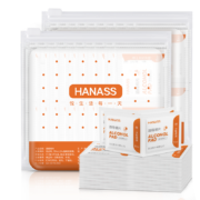PLUS会员、概率券、凑单品：HANASS 75%酒精棉片  60*30mm 20片/袋*4件