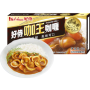 京喜APP、概率券：House 好侍 日式块状咖喱块 5号辣 90g*1盒