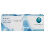 库博光学（coopervision）欧柯视进口透明隐形眼镜日抛10片装 400度