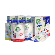 法优乐(Pompotes)儿童酸奶法国原装进口宝宝零食非果泥 混合口味85g*16袋