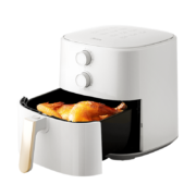 美的(Midea)空气炸锅5L大容量 家用多功能 低油轻脂 精准控温大功率电炸锅烤箱薯条机KZ50M4-707