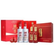 20点开始、88VIP：国窖1573 红釉大酒礼盒 52度 浓香型白酒 500ml*2瓶 +品藏礼盒