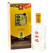 有券的上：白云边 三星 陈酿 50%vol 兼香型白酒 520ml 单瓶装