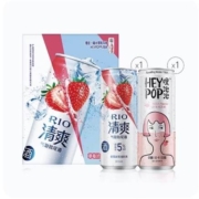 天猫U先：RIO  锐澳  鸡尾酒5度+清爽heypop气泡水  330ml*2罐礼盒装