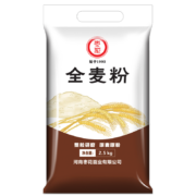 京东特价APP、需用券：枣花全麦粉面粉2.5kg 无添加剂