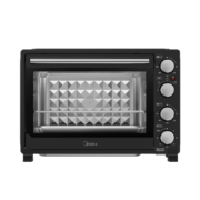 美的（Midea）40L家用大容量多功能电烤箱  独立控温/机械操控/四层烤位/多功能烘焙MG38CB-AA新旧款随机发货