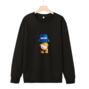 NASA 男女同款加绒卫衣  DST3035×2件69元包邮（折34.5元/件）