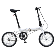 大行（DAHON）折叠自行车16英寸通勤款YUKI超轻男女式学生便携单车KT610 丽面白