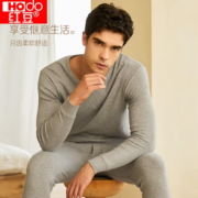 红豆男装 男女款保暖内衣套装 12-90/91