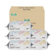 88VIP：kub 可优比 宝宝手口专用湿巾 80抽*5包*5件