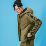 adidas 阿迪达斯 neo 男子鸭绒羽绒服 H45255