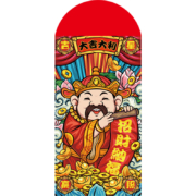 诺琪 2023新年创意十二生肖国潮红包袋兔年春节压岁包压岁利是封