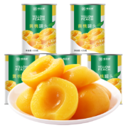 学生专享价、京东特价app、需抢券：味滋源 黄桃罐头  425g*2罐