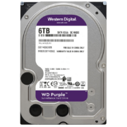 西部数据（WD）紫盘 6TB 企业监控安防录像台式机械硬盘6t WD60EJRX