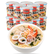 海福盛 营养早餐粥 家常海鲜粥 方便速食粥 FD冻干粥冲泡食品 38g*12杯 整箱装