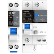 正泰(CHNT)漏电保护开关断路器空开1P+N 小型家用泰极NB6LE-40 1P+N C16 0.03A