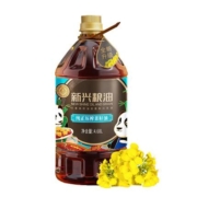 88VIP：新兴粮油 纯正压榨菜籽油食用油 4.68L*2件