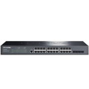 TP-LINK TL-SG5428 24口千兆三层网管交换机 4个光纤口