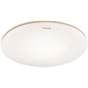 松下（Panasonic） led客厅吸顶灯卧室遥控调光调色简约现代儿童房圆形灯具 36W繁星+金饰带HHXN4037